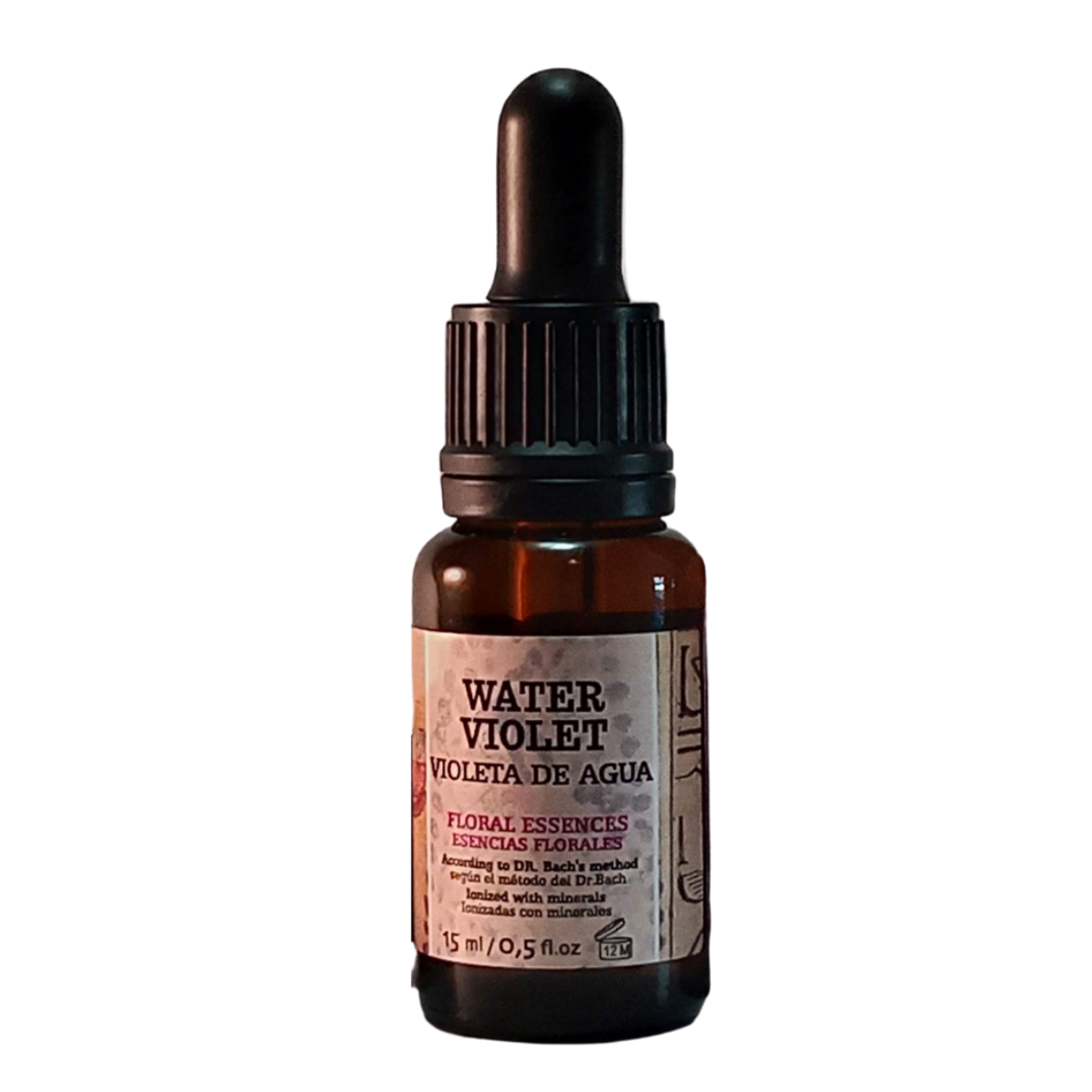 Flor nº 34 Water Violet - Violeta de agua | Personas reservadas y solitarias